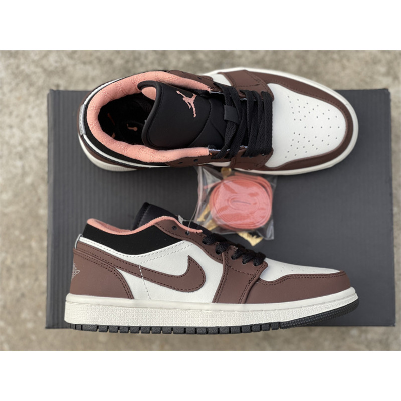 Air Jordan 1 Low"Mocha Brown"DC6991 200 Sneakers Men Women