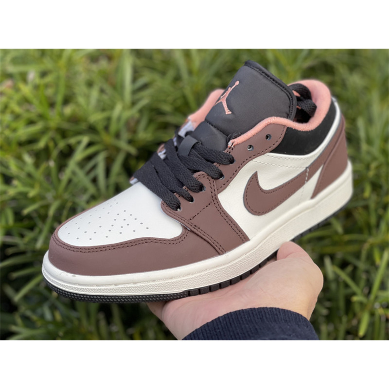 Air Jordan 1 Low"Mocha Brown"DC6991 200 Sneakers Men Women