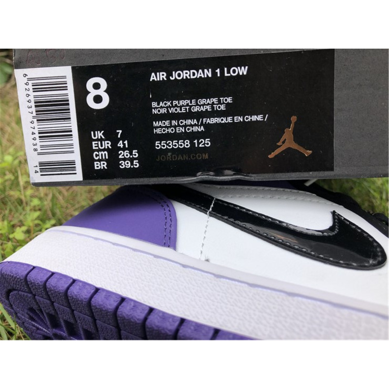 Air Jordan 1 LOW 553560 125 Sneakers Men