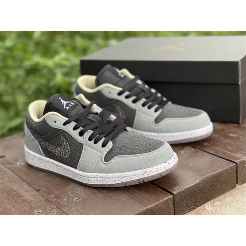 Air Jordan 1 Low Crater DM4657 001 Sneakers Men Women