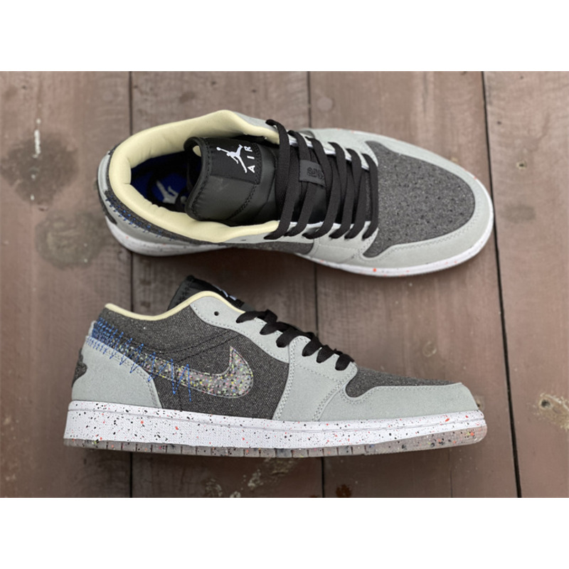 Air Jordan 1 Low Crater DM4657 001 Sneakers Men Women