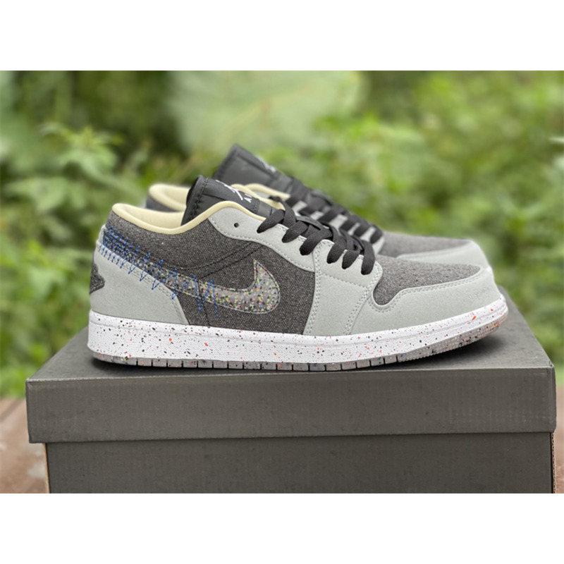 Air Jordan 1 Low Crater DM4657 001 Sneakers Men Women