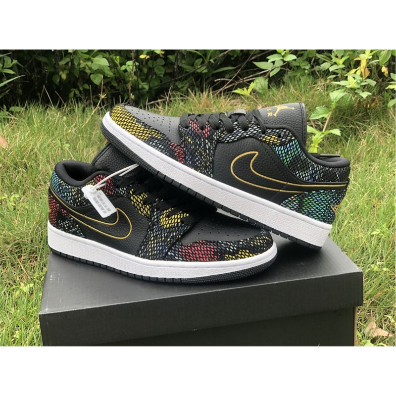 Air Jordan 1 Low WMNS"BHM"CW5580 001 Sneakers Men