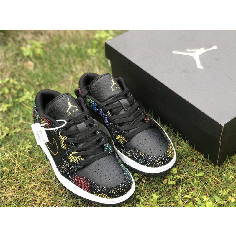 Air Jordan 1 Low WMNS"BHM"CW5580 001 Sneakers Men