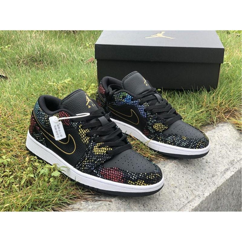 Air Jordan 1 Low WMNS"BHM"CW5580 001 Sneakers Men