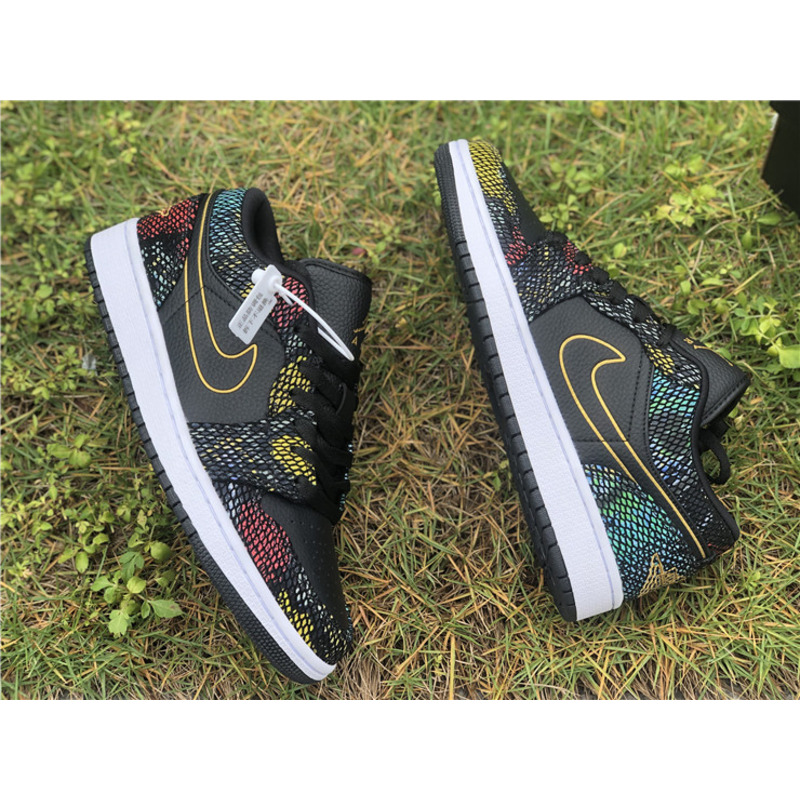 Air Jordan 1 Low WMNS"BHM"CW5580 001 Sneakers Men