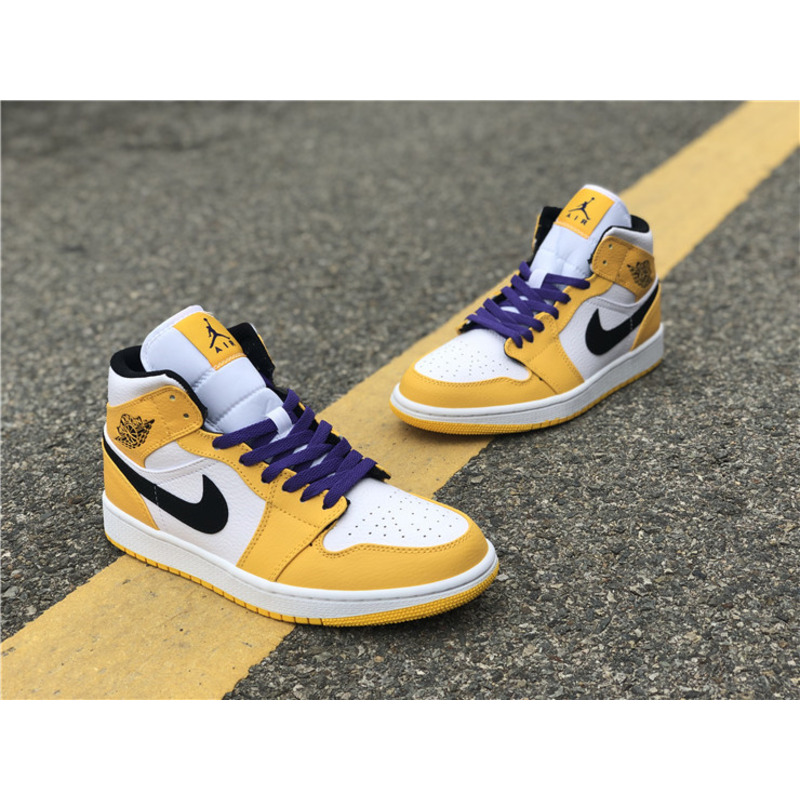 Air Jordan 1 Mid 852542 700 Sneakers Men Women