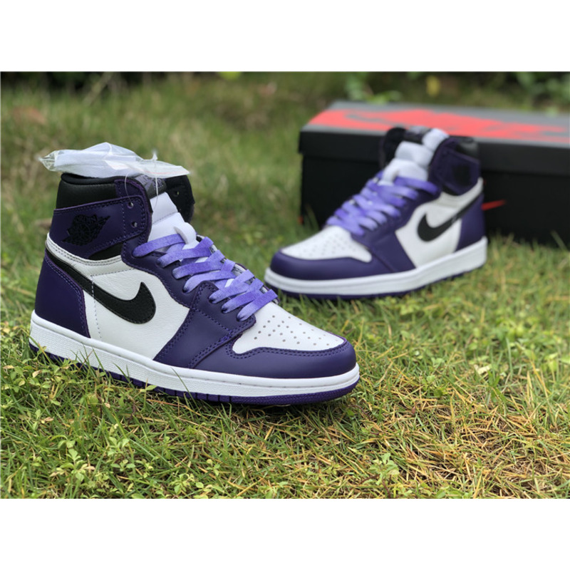 Air Jordan 1 Retro High OG"Court Purple"555088 500 Sneakers Men Women