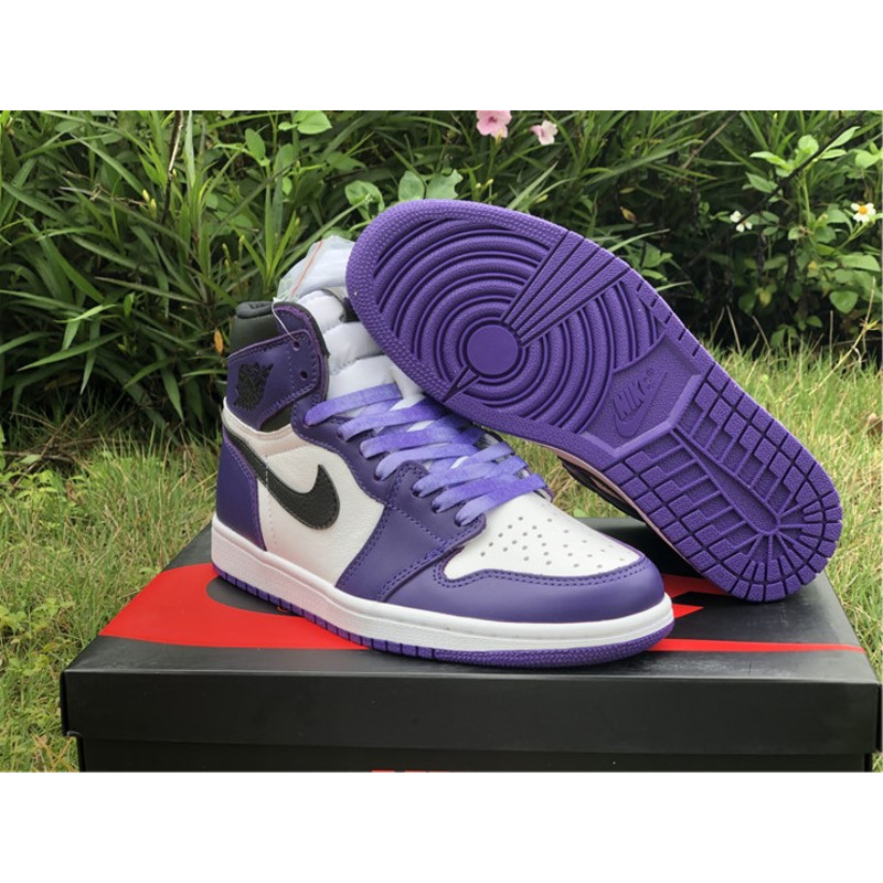 Air Jordan 1 Retro High OG"Court Purple"555088 500 Sneakers Men Women