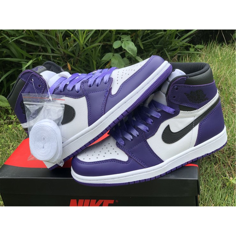 Air Jordan 1 Retro High OG"Court Purple"555088 500 Sneakers Men Women