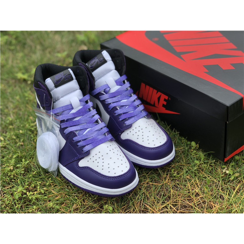 Air Jordan 1 Retro High OG"Court Purple"555088 500 Sneakers Men Women