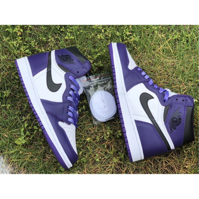 Air Jordan 1 Retro High OG"Court Purple"555088 500 Sneakers Men Women