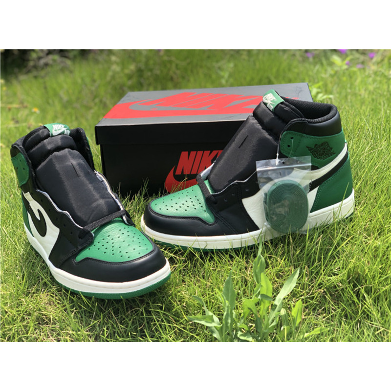 Air Jordan 1 Retro High OG"Pine Green"Sneakers Men Wowen