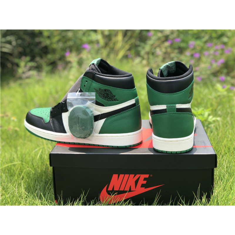 Air Jordan 1 Retro High OG"Pine Green"Sneakers Men Wowen