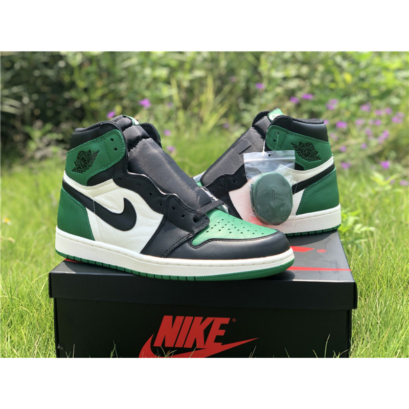 Air Jordan 1 Retro High OG"Pine Green"Sneakers Men Wowen