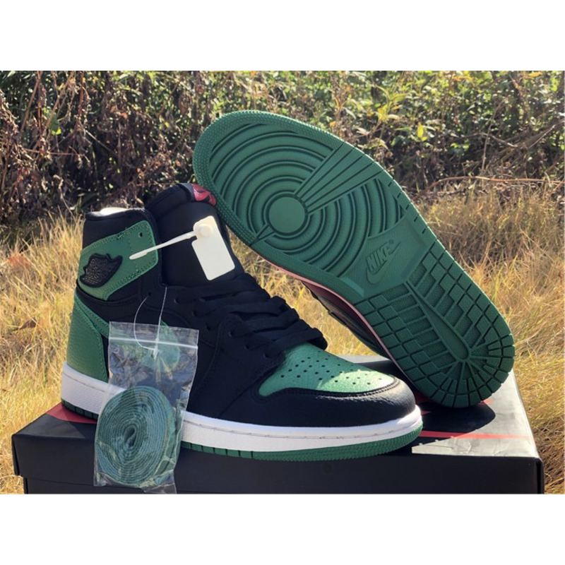 Air Jordan 1 Retro High OG"Pine Green 555088 030 Sneakers Men Women