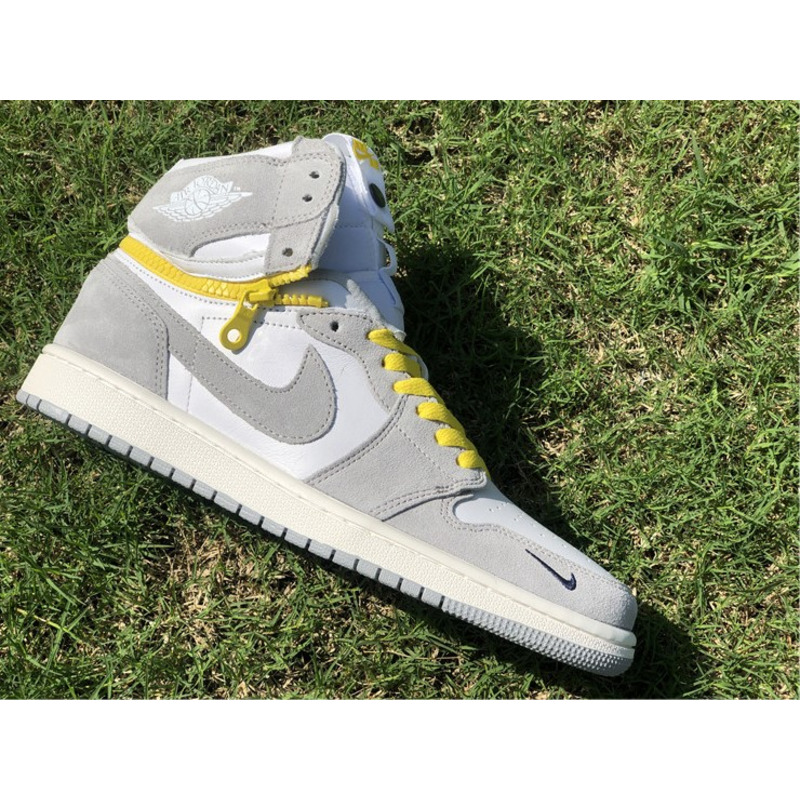 Air Jordan 1 Switch"Light Smoke Grey"CW6576 100 Sneakers Men