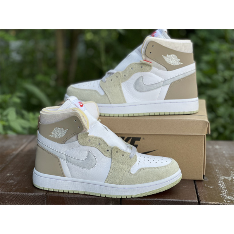 Air Jordan 1 Zoom CMFT"Olive Aura" CT0979 102 Sneakers Men Women