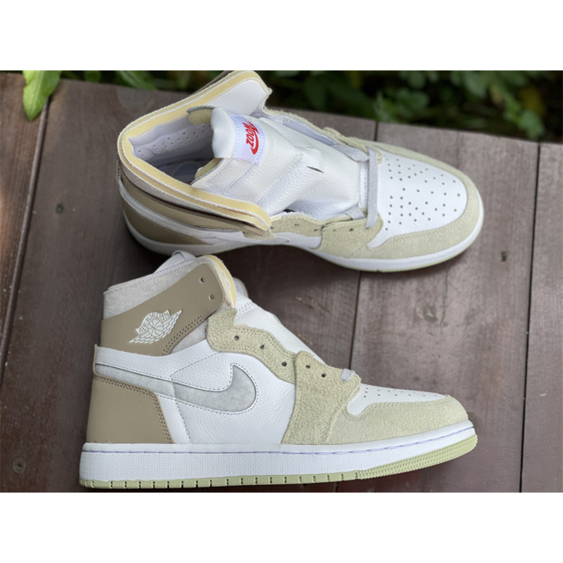 Air Jordan 1 Zoom CMFT"Olive Aura" CT0979 102 Sneakers Men Women