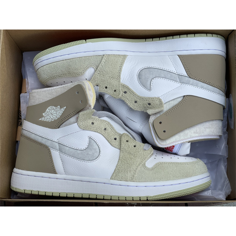 Air Jordan 1 Zoom CMFT"Olive Aura" CT0979 102 Sneakers Men Women