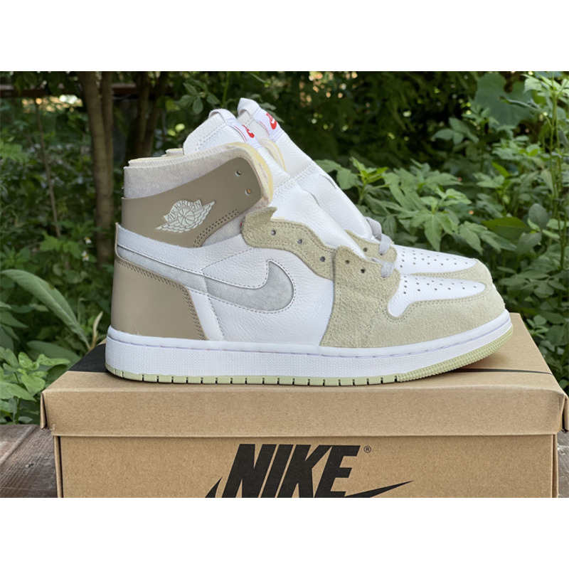 Air Jordan 1 Zoom CMFT"Olive Aura" CT0979 102 Sneakers Men Women