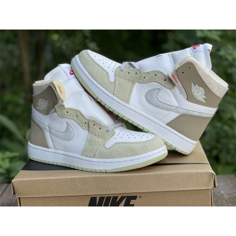 Air Jordan 1 Zoom CMFT"Olive Aura" CT0979 102 Sneakers Men Women