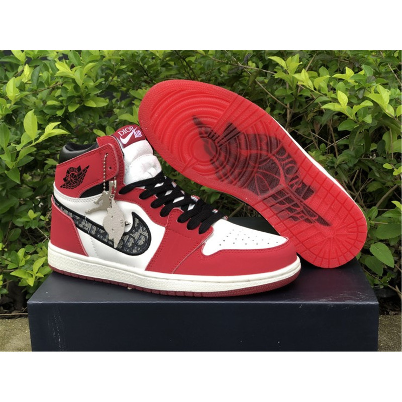 D*or x air jordan 1 cn8607 006 red sneakers men women