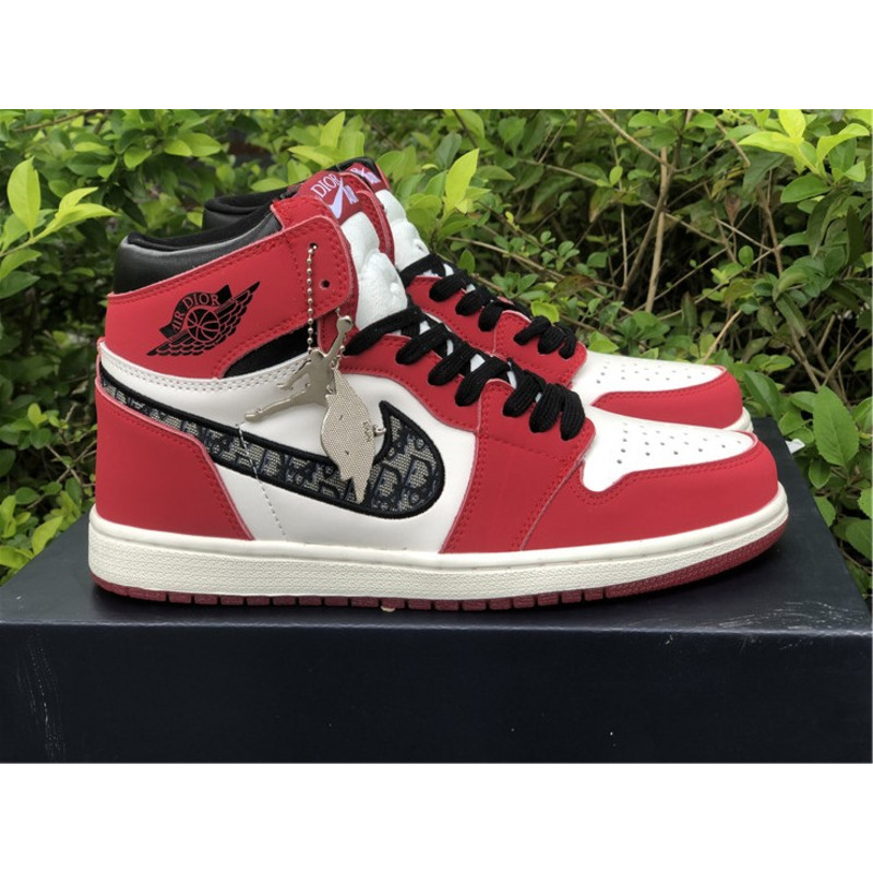 D*or x air jordan 1 cn8607 006 red sneakers men women