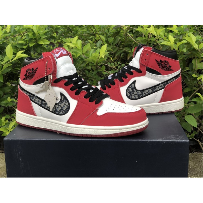 D*or x air jordan 1 cn8607 006 red sneakers men women