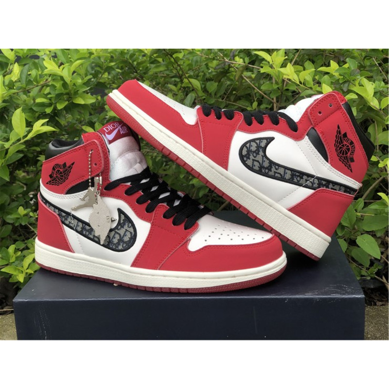 D*or x air jordan 1 cn8607 006 red sneakers men women