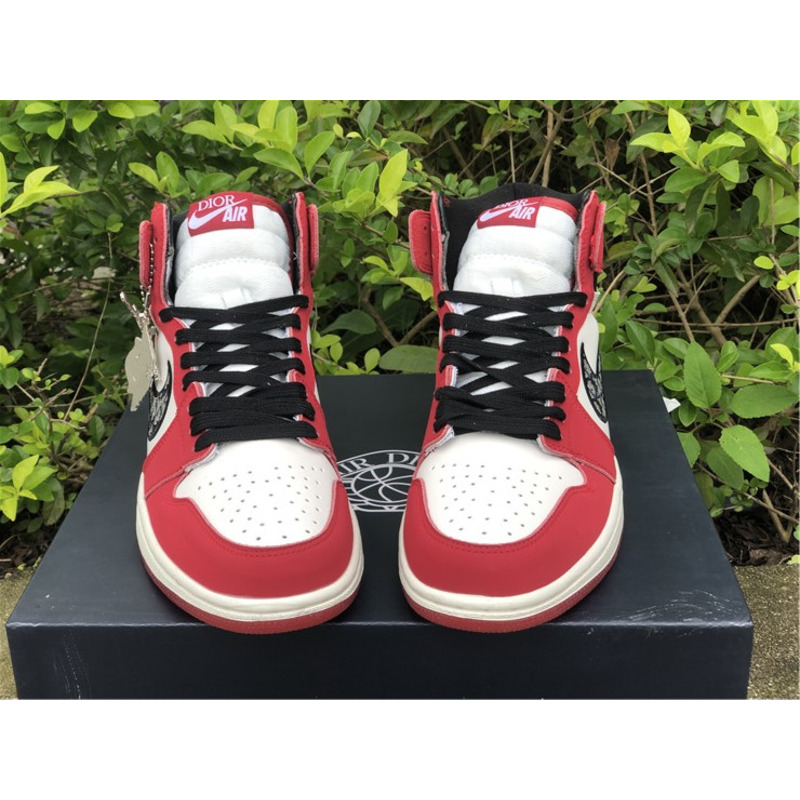 D*or x air jordan 1 cn8607 006 red sneakers men women