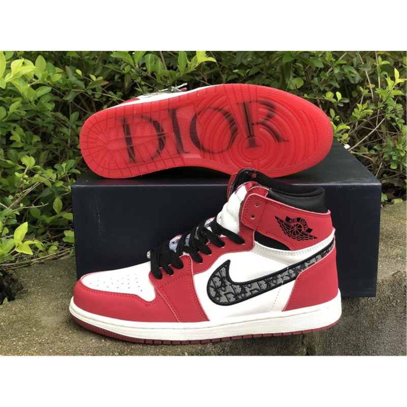 D*or x air jordan 1 cn8607 006 red sneakers men women