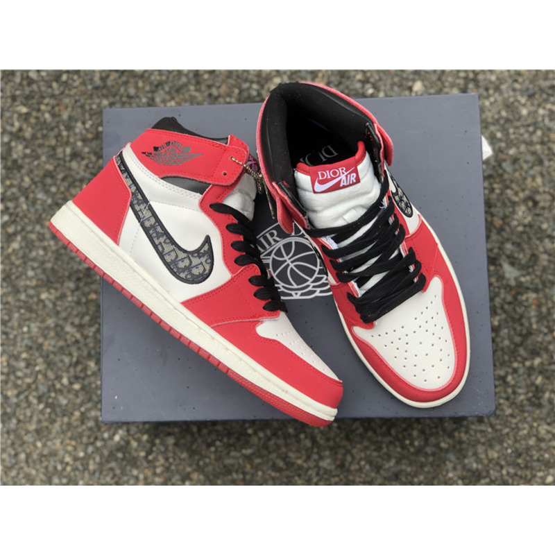 D*or x air jordan 1 cn8607 006 red sneakers men women