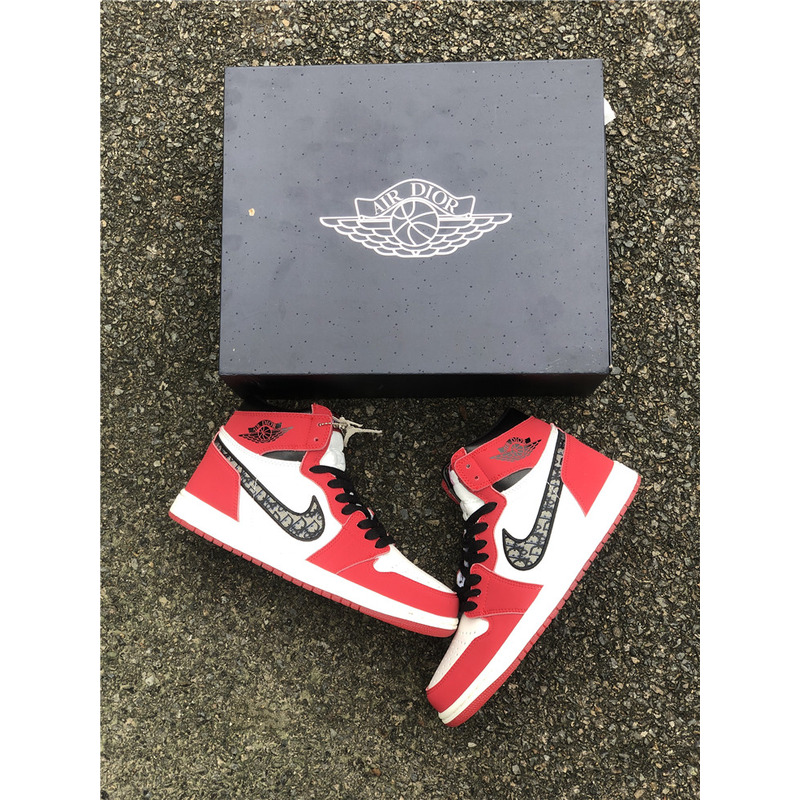 D*or x air jordan 1 cn8607 006 red sneakers men women