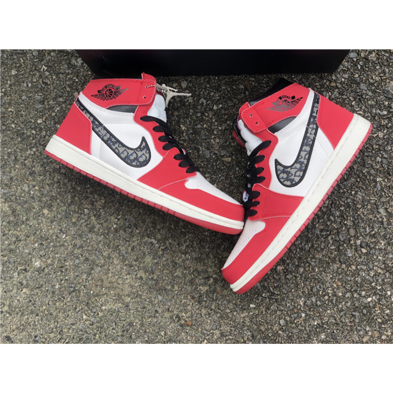 D*or x air jordan 1 cn8607 006 red sneakers men women