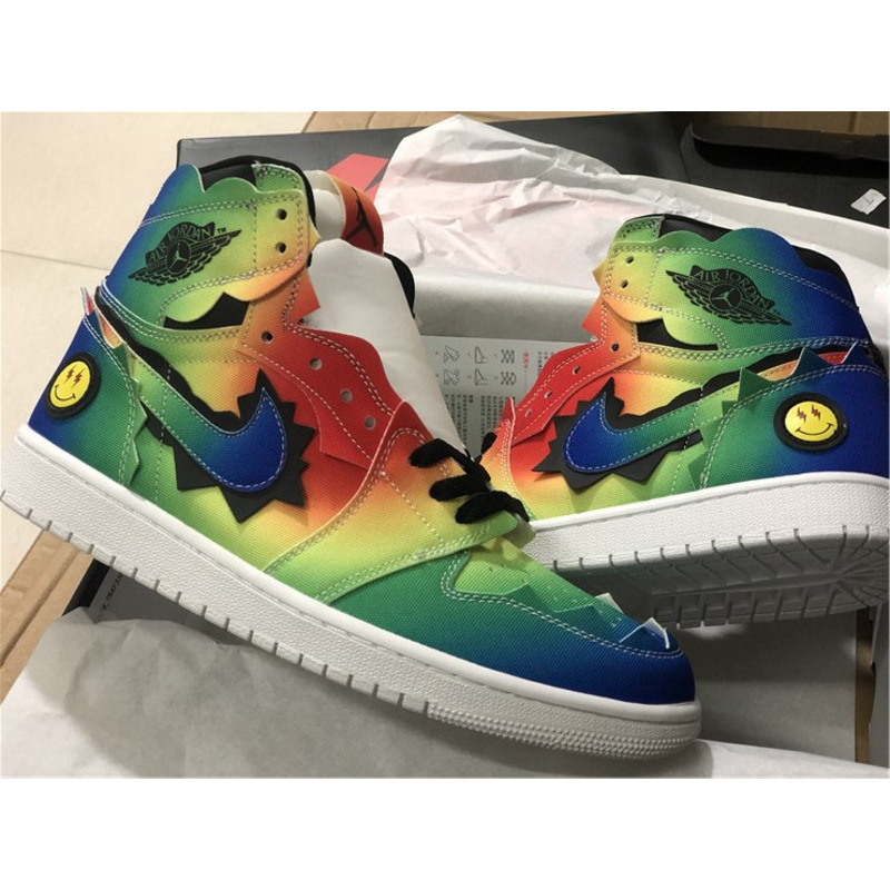 J Balvin x Air Jordan 1 RETRO HIGH OG J BALVIN DC1786 125 Sneakers Men Women