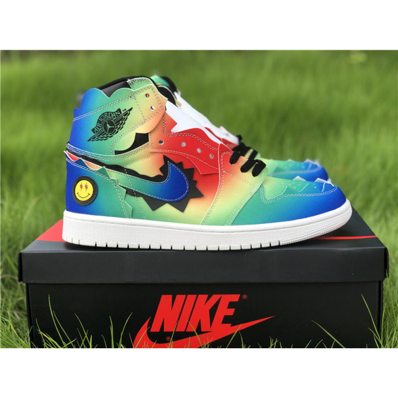 J Balvin x Air Jordan 1 RETRO HIGH OG J BALVIN DC1786 125 Sneakers Men Women