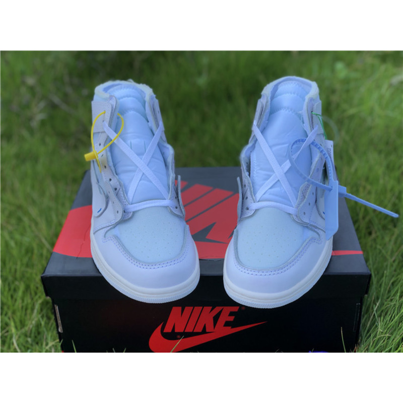 OFF White & NK x Air Jordan 1 GS 1985 Sneakers Men Women