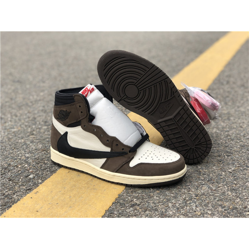 TS x Air Jordan 1 CD4487 100 Sneakers Men Women