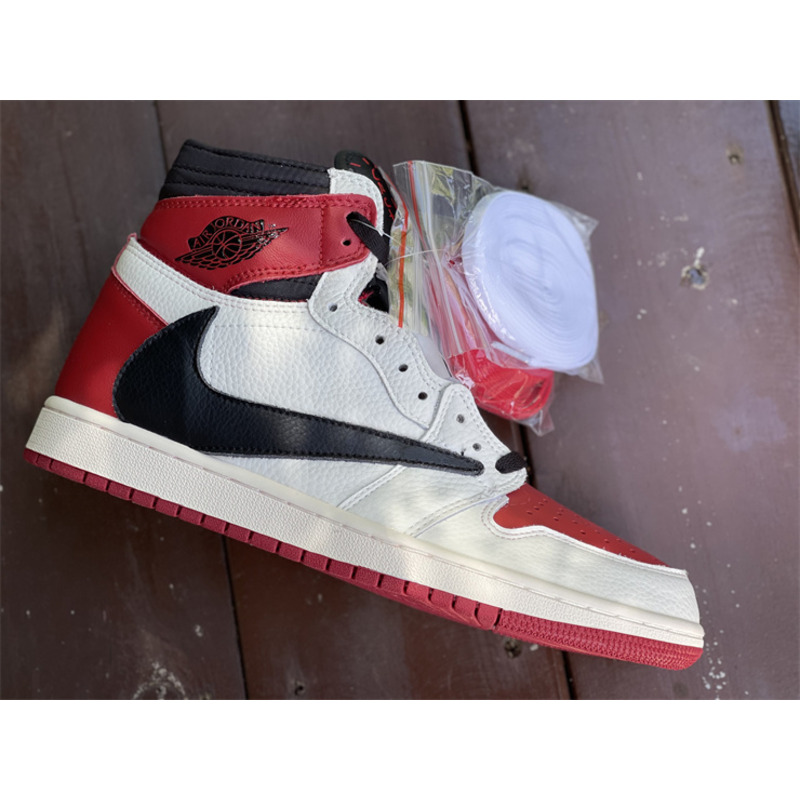 TS x Air Jordan 1 HIGH OG TS SP CQ4278 099 Sneakers Men Women