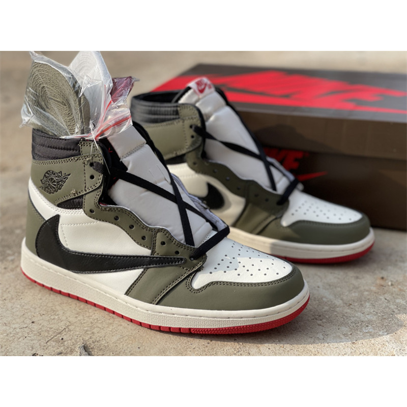 Travis Scott x Air Jordan 1 HIGH OG TS SP DH3227 106 Sneakers Men Women