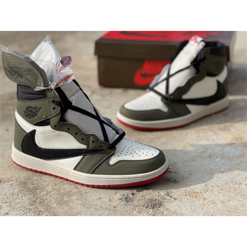 Travis Scott x Air Jordan 1 HIGH OG TS SP DH3227 106 Sneakers Men Women