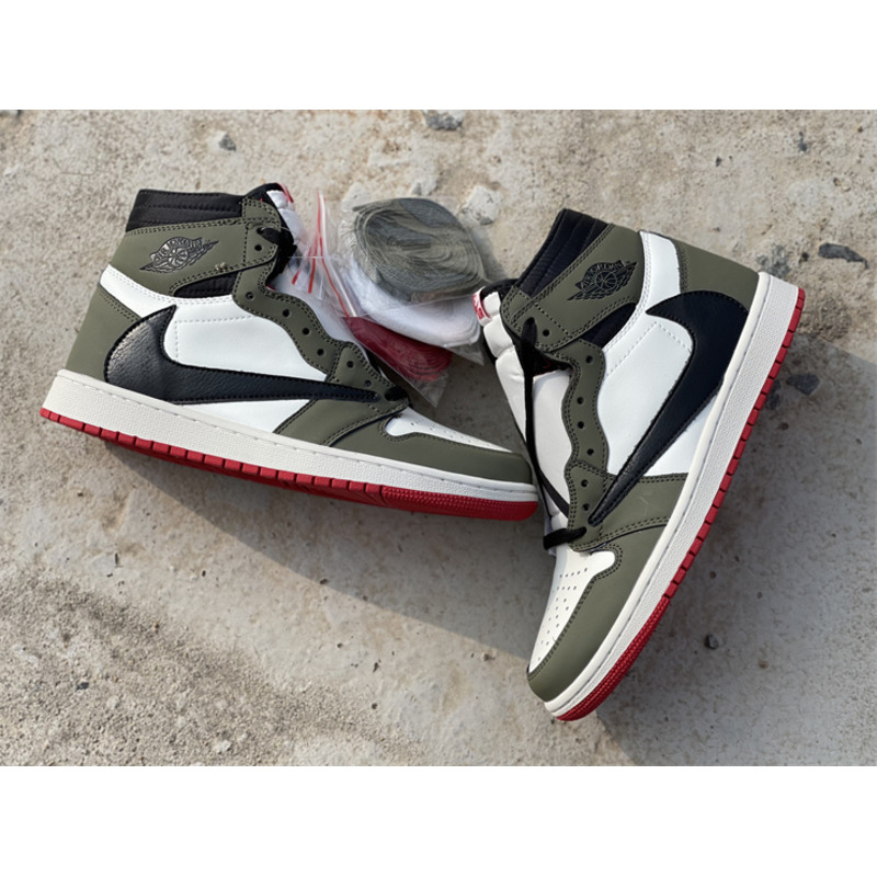 Travis Scott x Air Jordan 1 HIGH OG TS SP DH3227 106 Sneakers Men Women