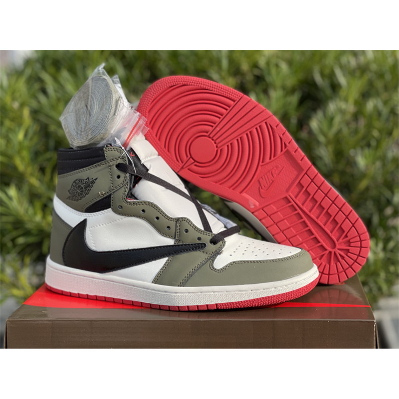 Travis Scott x Air Jordan 1 HIGH OG TS SP DH3227 106 Sneakers Men Women