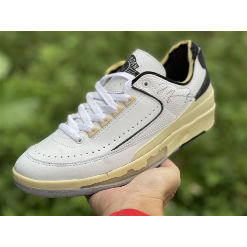 OFF White x Air Jordan 2 Low DJ4375 101 Sneakers Men