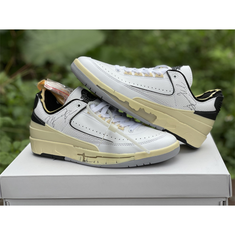 OFF White x Air Jordan 2 Low DJ4375 101 Sneakers Men