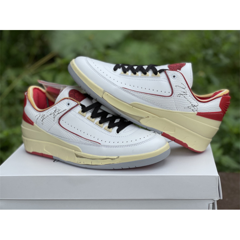 OFF White x Air Jordan 2 Low DJ4375 106 Sneakers Men