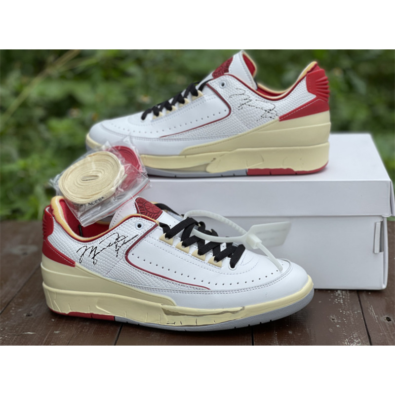 OFF White x Air Jordan 2 Low DJ4375 106 Sneakers Men