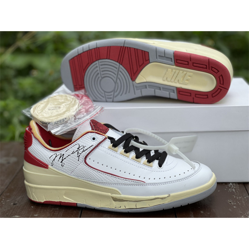 OFF White x Air Jordan 2 Low DJ4375 106 Sneakers Men