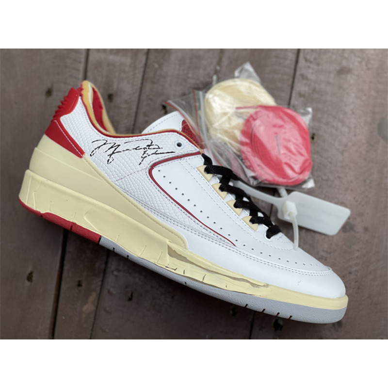 OFF White x Air Jordan 2 Low DJ4375 106 Sneakers Men